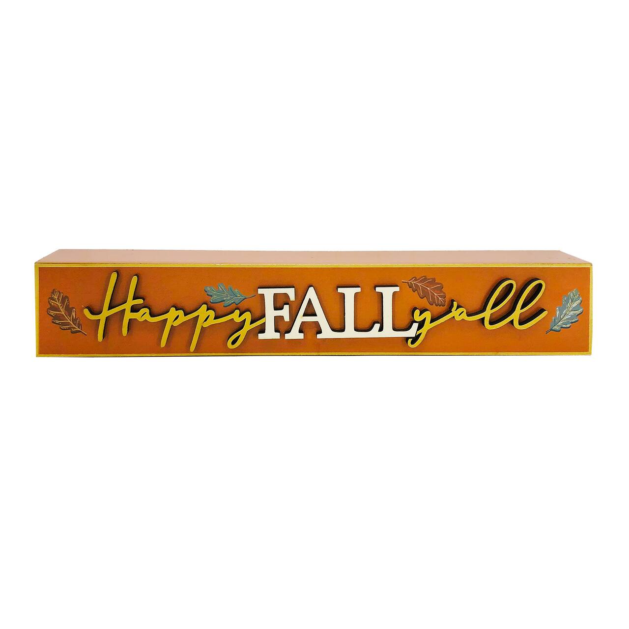 12&#x22; Happy Fall Y&#x27;all Tabletop Block by Ashland&#xAE;